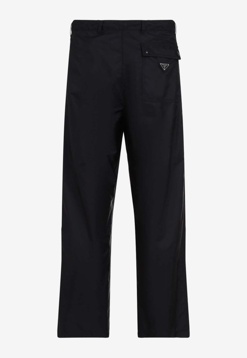 Re-Nylon Straight-Leg Pants