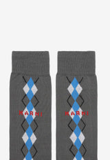 Logo Ribbed Socks