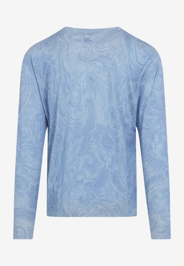 Paisley Crewneck Sweater