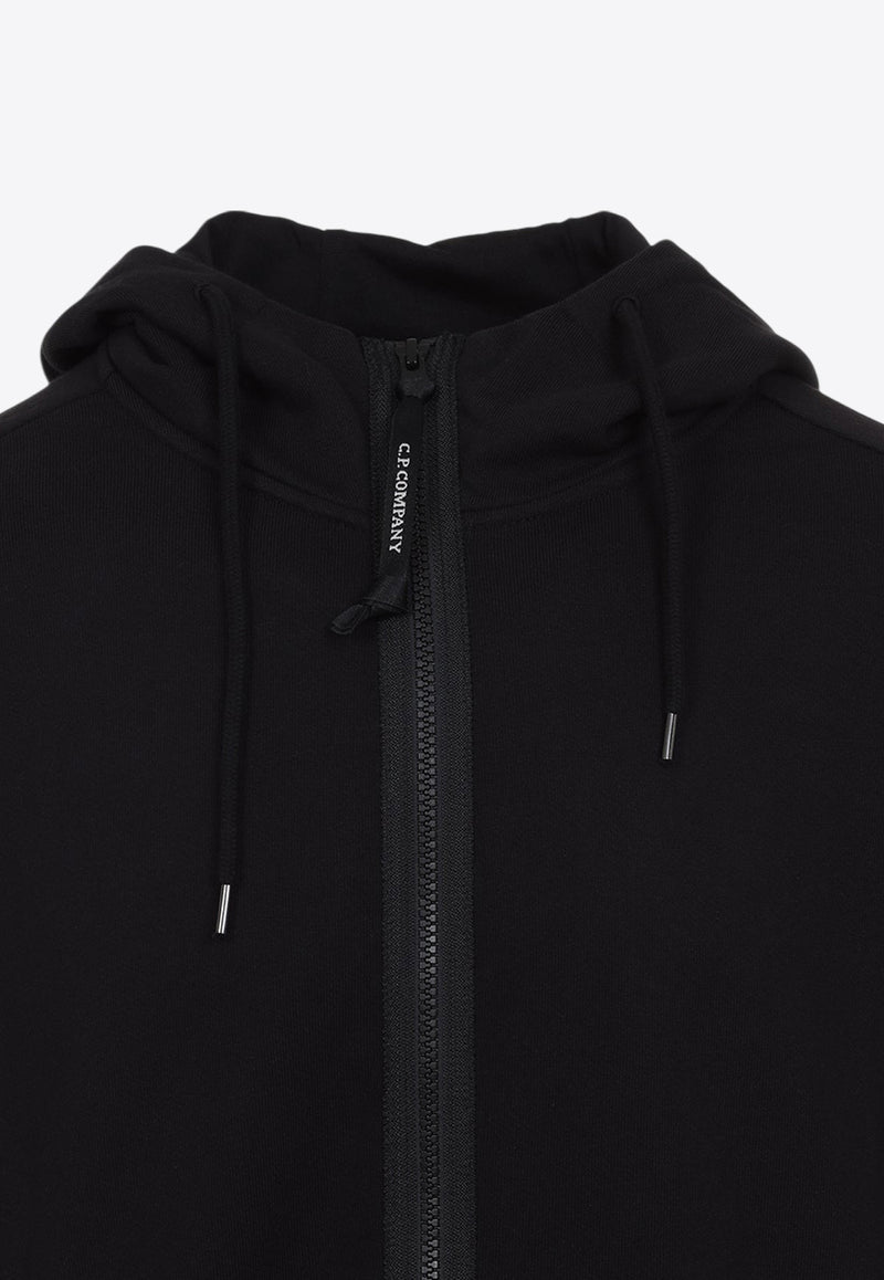 Zipped Hooded Sweatshirt