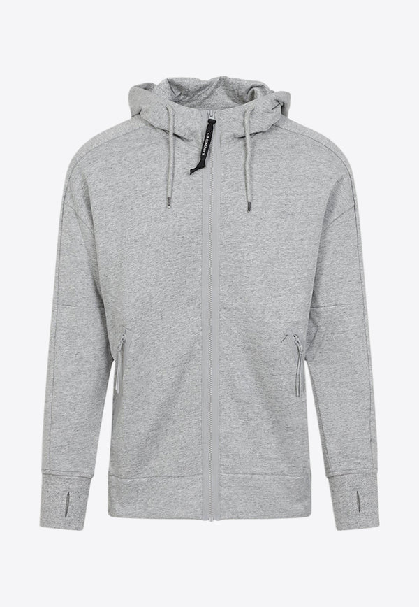 Zipped Hooded Sweatshirt