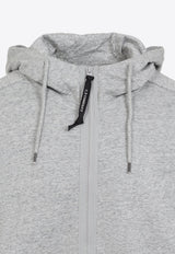 Zipped Hooded Sweatshirt