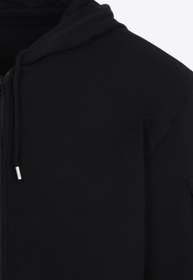 Zip-Up Hooded Sweatshirt