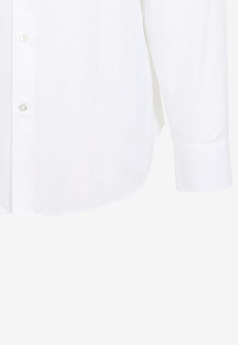 Berluti Scritto Alessandro Long-Sleeved Shirt White R27HTL98.005-000 BLANC OPTIQUE