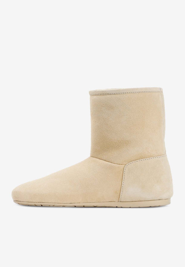 Lago Boots in Suede and Shearling