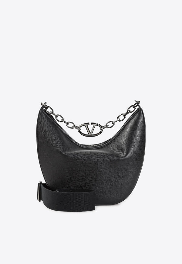 Medium VLogo Moon Hobo Bag