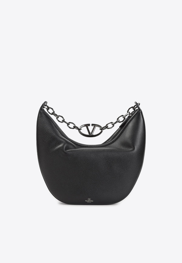 Medium VLogo Moon Hobo Bag