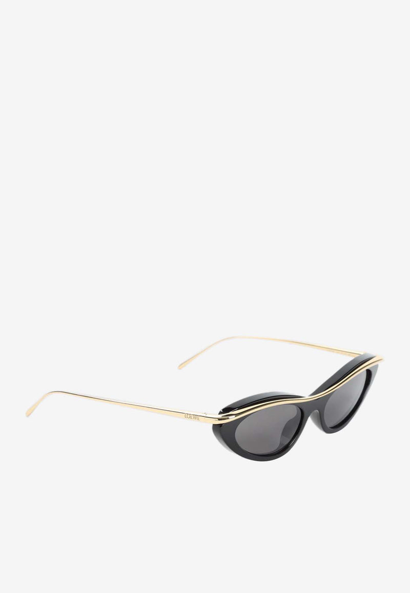 Cat-Eye Acetate Sunglasses