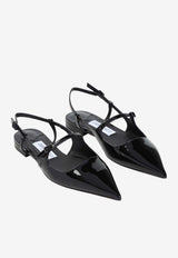 Didi Patent Leather Pointed-Toe Flats