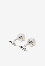 Crystal Stud Cufflinks