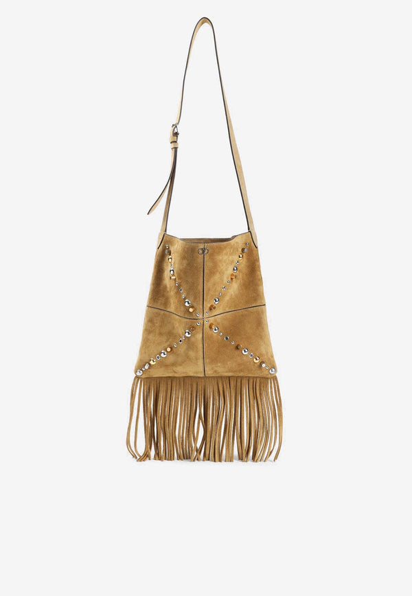 Suede Leather Shoulder Bag