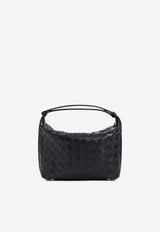 Mini Wallace Intrecciato Leather Shoulder Bag