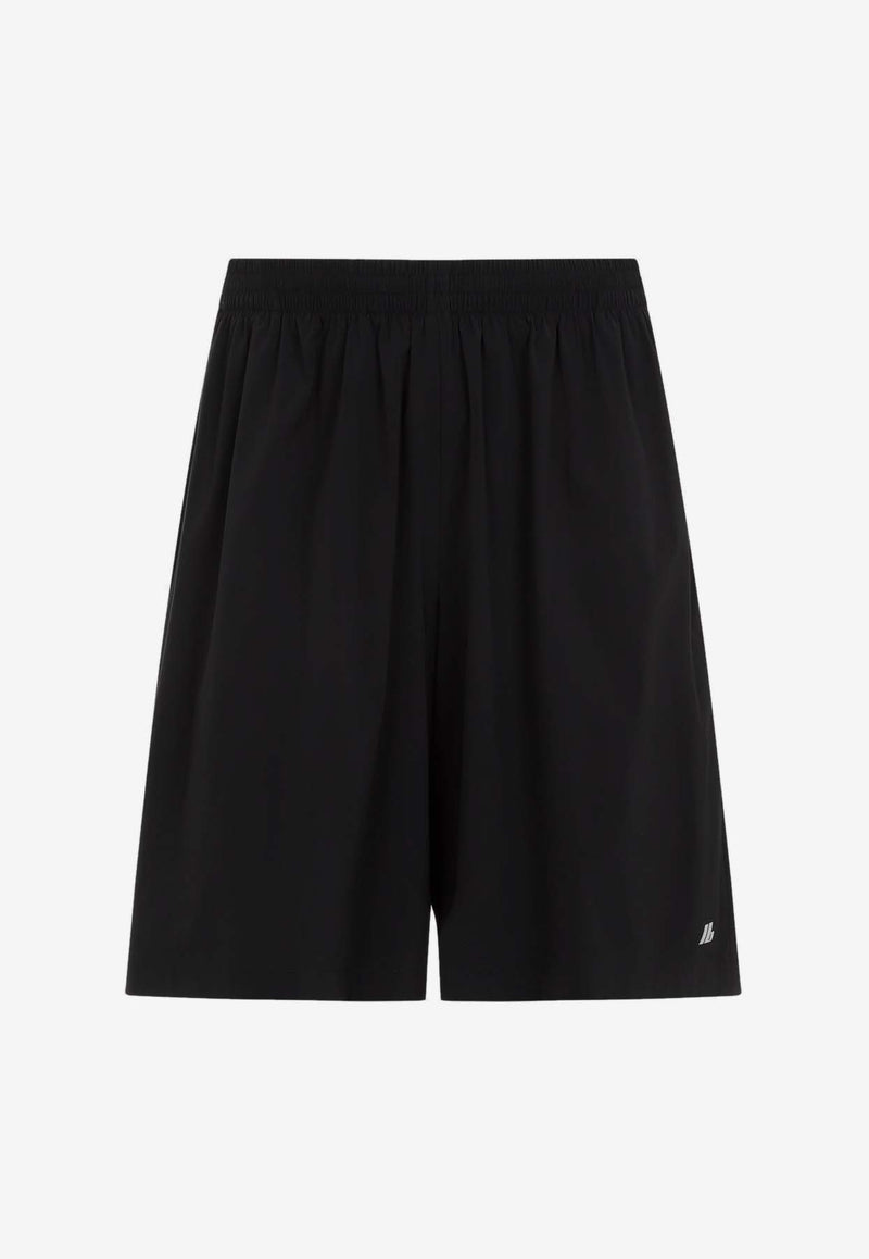 Reflective Logo Bermuda Shorts