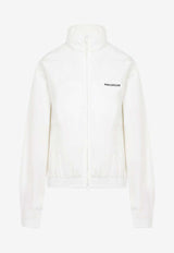 Logo-Embroidered Sports Jacket