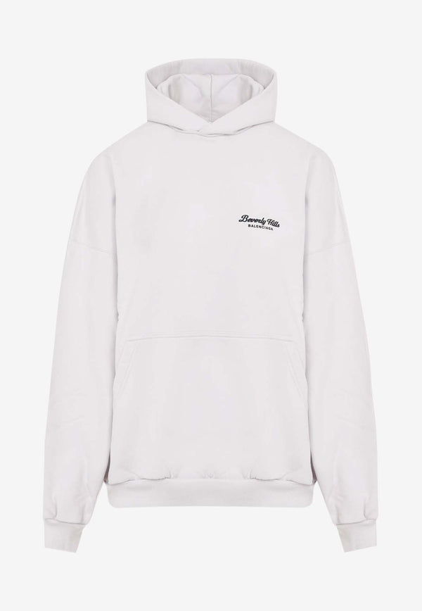 Logo-Embroidered Hooded Sweatshirt