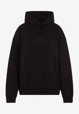 Logo-Embroidered Hooded Sweatshirt