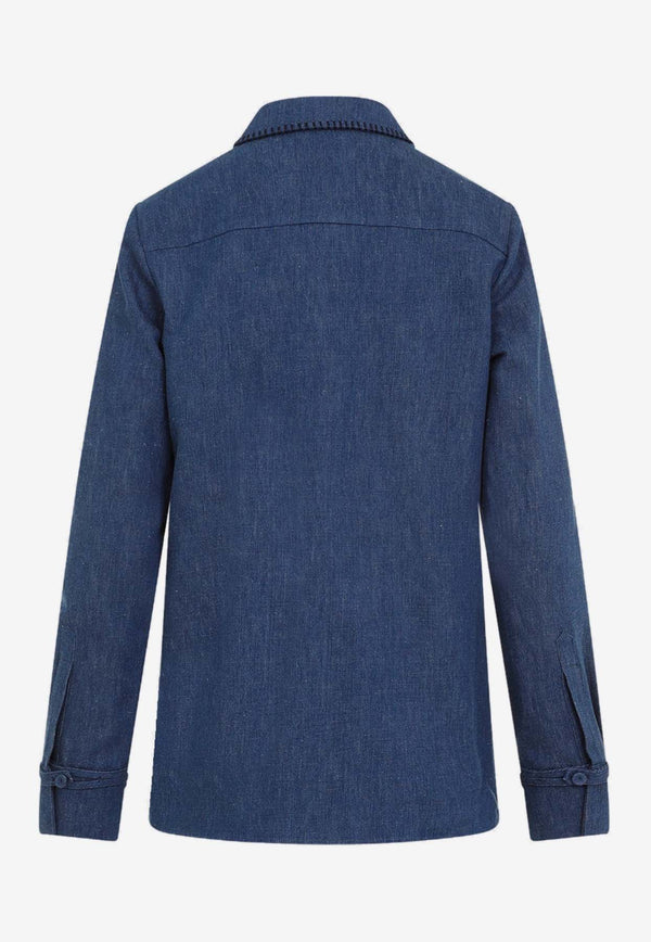 Cruz Long-Sleeved Denim Shirt