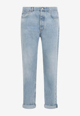 Mid-Rise Slim Jeans