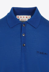 Logo Wool Polo T-shirt