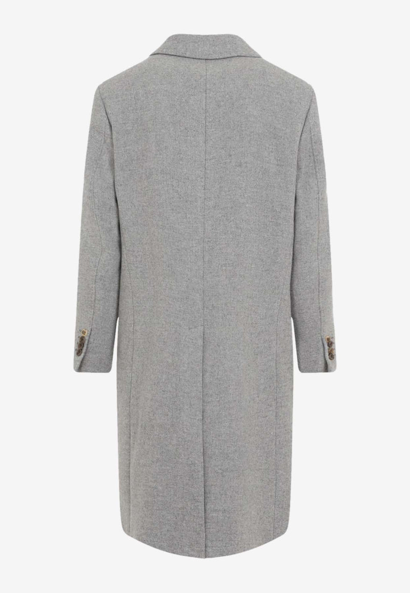 Wool and Cashmere Long Coat