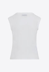 Logo Sleeveless Top