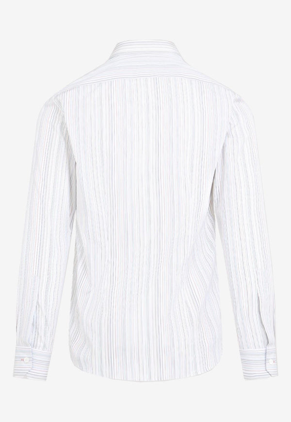 Striped Long-Sleeved Shirt