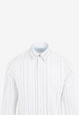 Striped Long-Sleeved Shirt