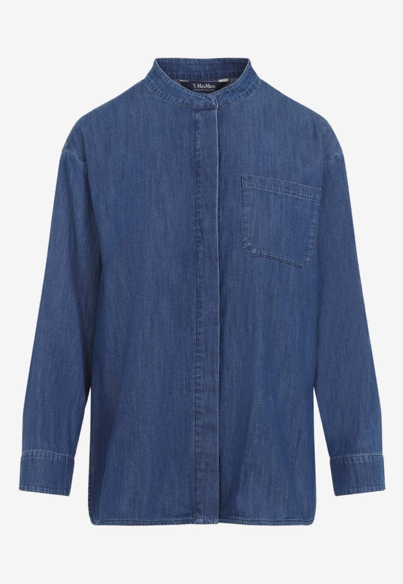 Unito Long-Sleeved Denim Shirt