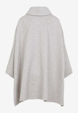 Jago Logo Long Cape Coat