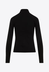 May Turtleneck Sweater in Wool and Cashmere