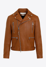 Essential Leather Biker Jacket