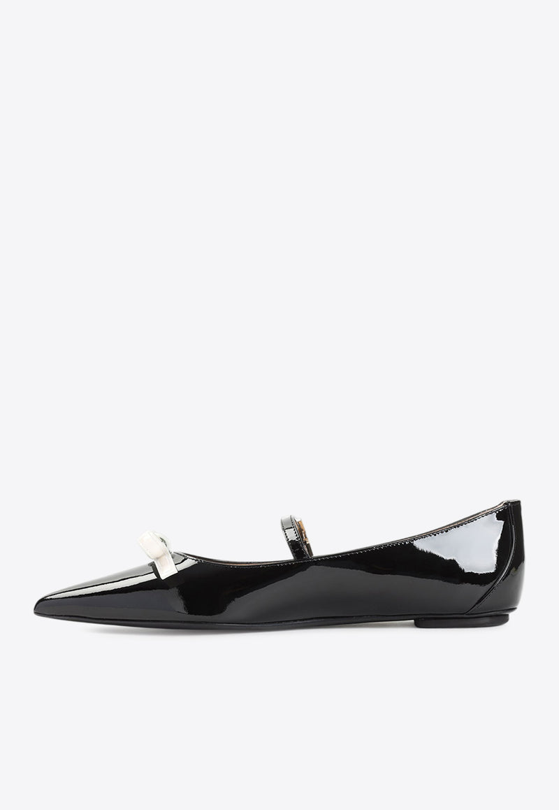 Felicity Patent Leather Ballet Flats