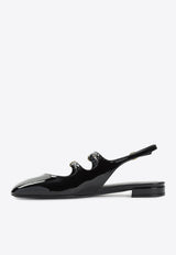 Benni Patent Leather Slingback Flats