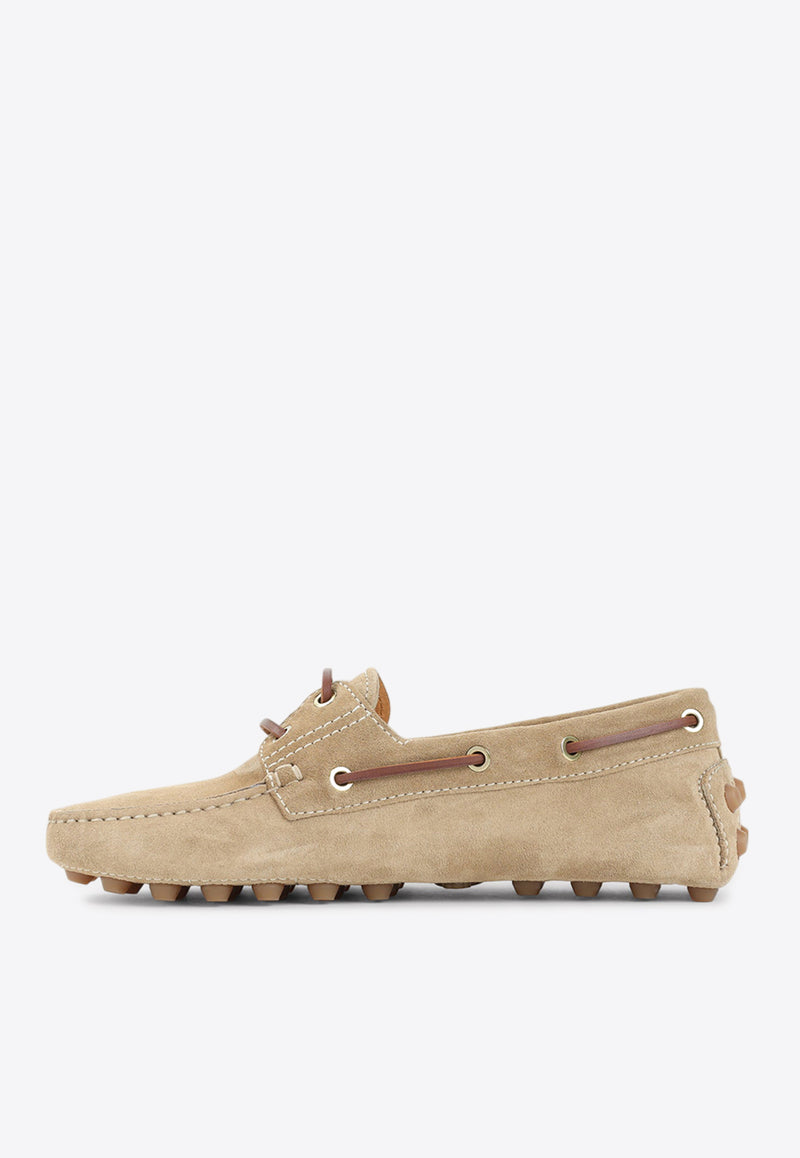 Boat Gommino Suede Loafers