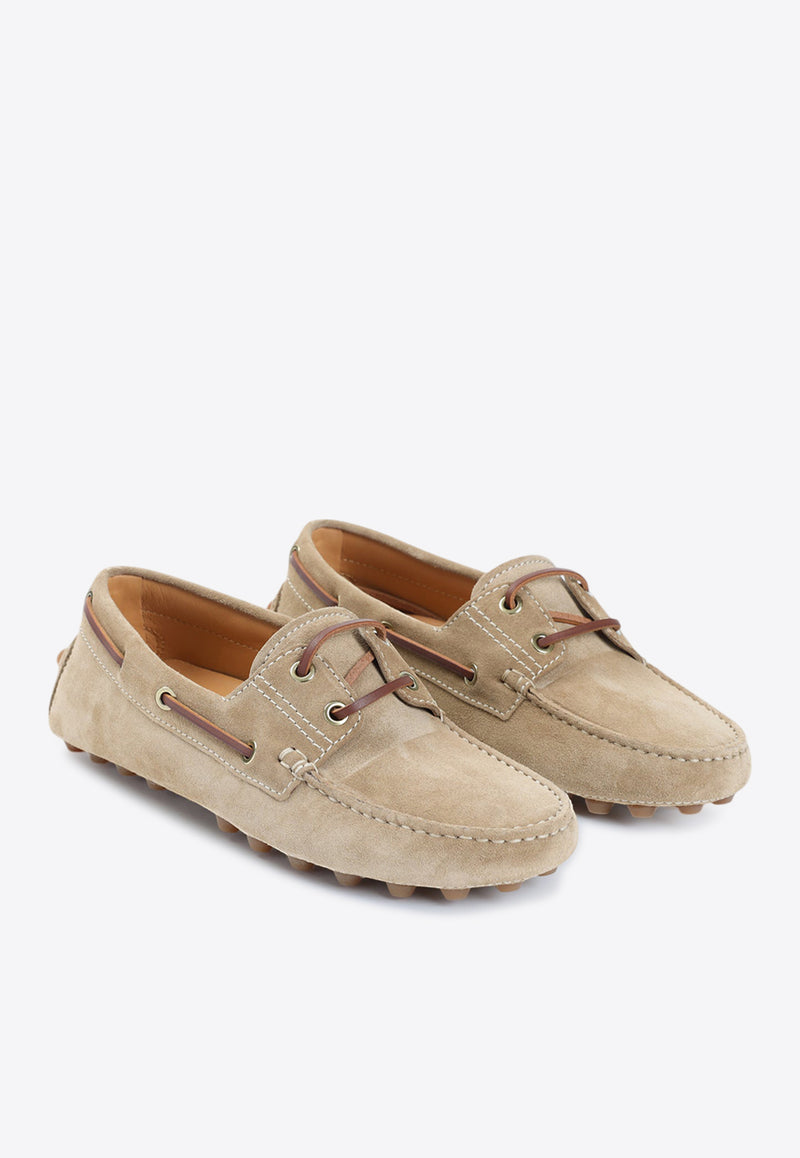 Boat Gommino Suede Loafers