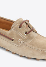 Boat Gommino Suede Loafers