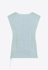 V-neck Knitted Vest