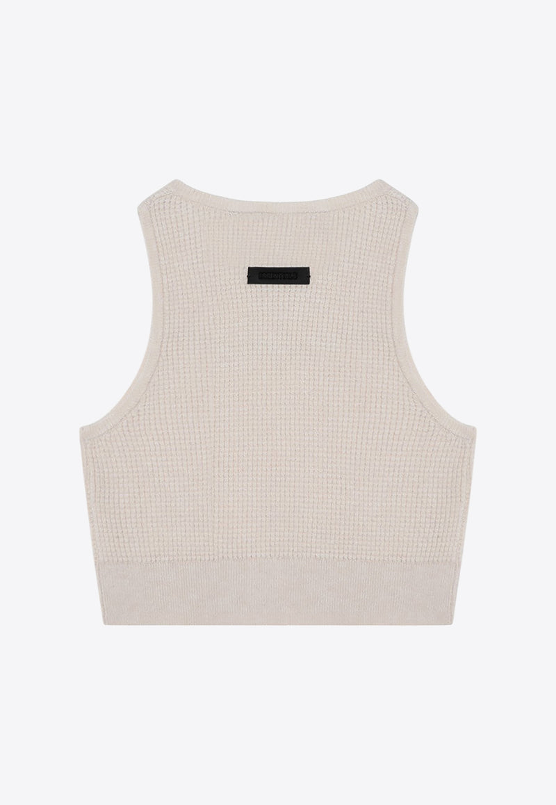 Fear Of God Essentials Sporty Honeycomb Tank Top Cream 192BT247222FW/P_FEARE-SH