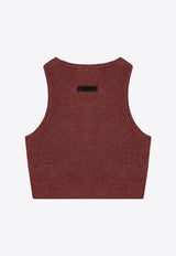 Fear Of God Essentials Sporty Honeycomb Tank Top Burgundy 192BT247226FW/P_FEARE-CR