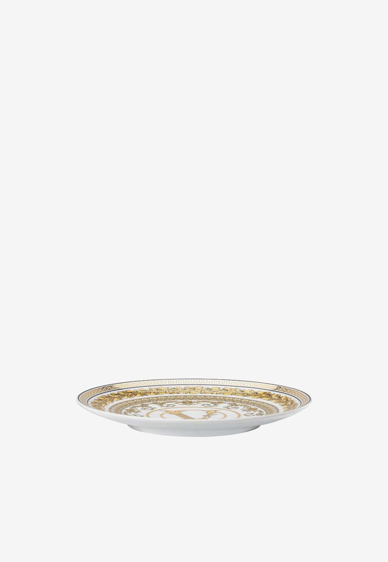 Versace Home Collection Virtus Gala Porcelain Plate White 19335-403730-10217