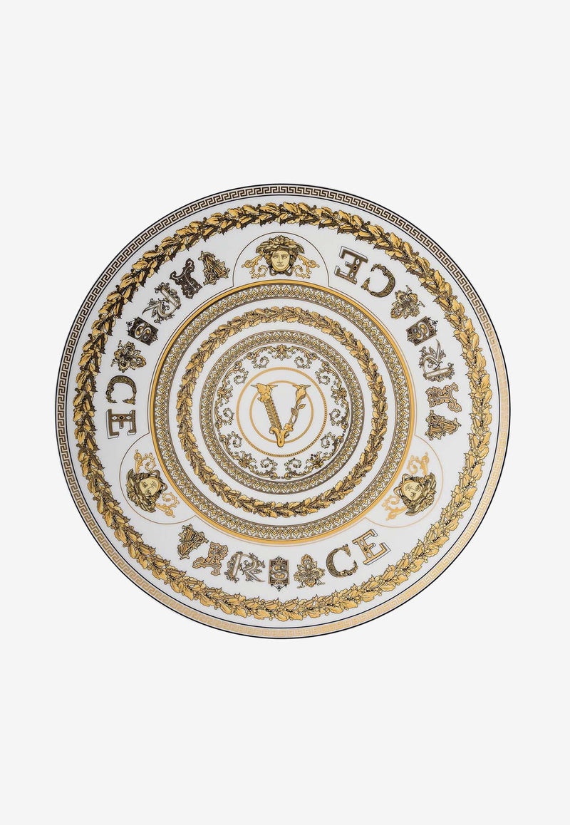 Versace Home Collection Virtus Gala Service Plate Multicolor 19335-403730-10263