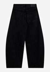 Citizens Of Humanity Horseshoe Washed Wide-Leg Jeans Black 1972C3007/Q_CITIZ-ANDRE