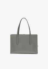 Prada Medium 1995 Re-Edition Brushed Leather Tote Bag Gray 1BA350OOOZO6/M_PRADA-F03HH