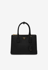 Prada Medium Galleria Saffiano Leather Top Handle Bag Black 1BA863EOONZV/P_PRADA-F0002