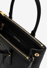 Prada Medium Galleria Saffiano Leather Top Handle Bag Black 1BA863EOONZV/P_PRADA-F0002