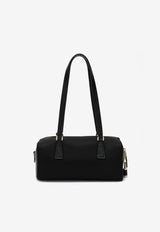 Prada Medium Re-Nylon and Leather Shoulder Bag Black 1BB127ODO2C8Q/Q_PRADA-F0002