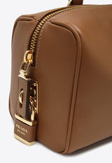 Prada Medium Leather Shoulder Bag Caramel 1BB127ODO2CYS/Q_PRADA-F03BH