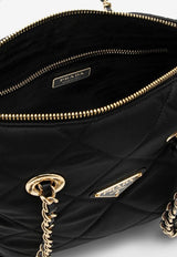 Prada Re-Edition 1995 Chaîne Logo Crossbody Bag  Black 1BG468COO2AOS/Q_PRADA-F0002