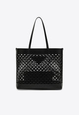 Prada Large Perforated Leather Tote Bag Black 1BG503OOO2CY4/O_PRADA-F0002