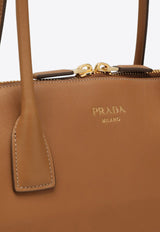 Prada Large Logo Leather Tote Bag Caramel 1BG522OOO2CYS/O_PRADA-F03BH